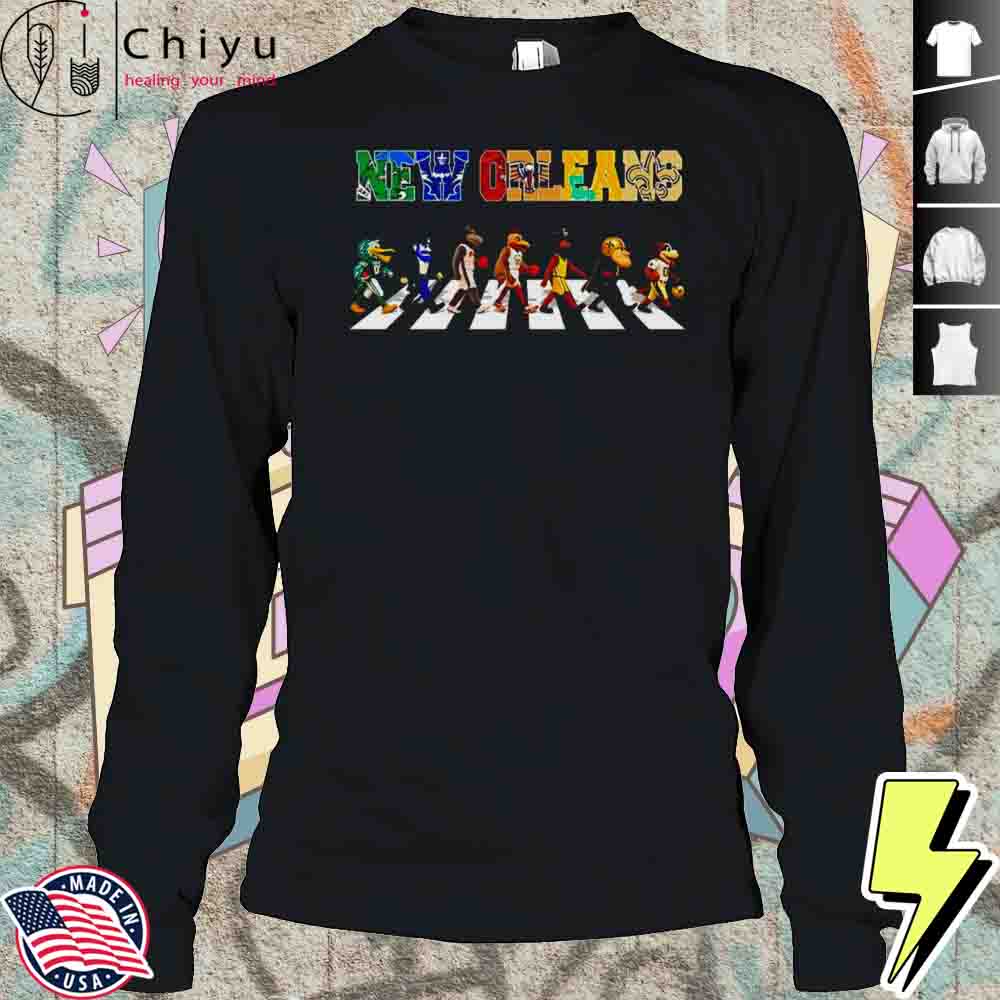 New Orleans Abbey Road Mascot Shirt New Orleans Abbey Road Mascot Shirt