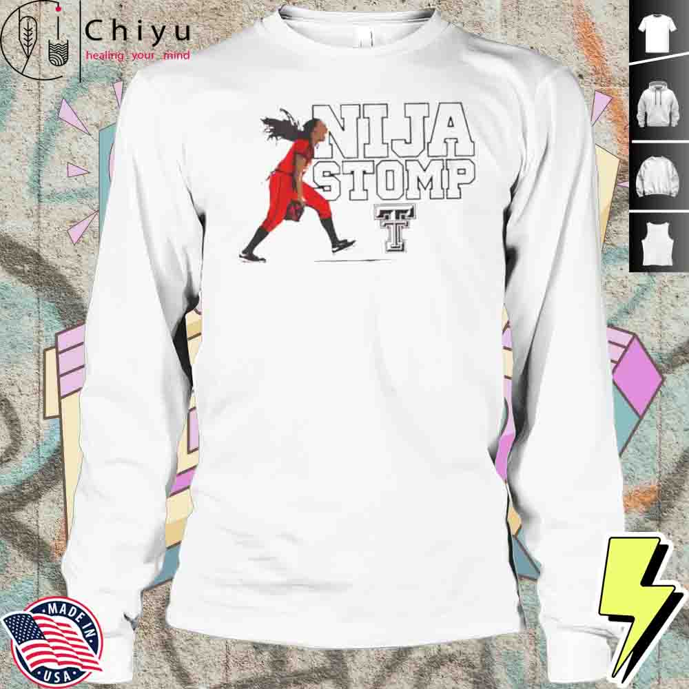 NiJaree Canady Texas Tech Red Raiders Softball Nija Stomp T Shirt NiJaree Canady Texas Tech Red Raiders Softball Nija Stomp T Shirt