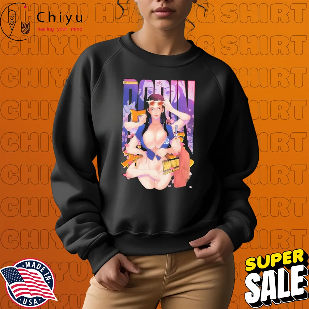Nico Robin King Of The Pirates One Piece Waifu T-shirt Nico Robin King Of The Pirates One Piece Waifu T-shirt