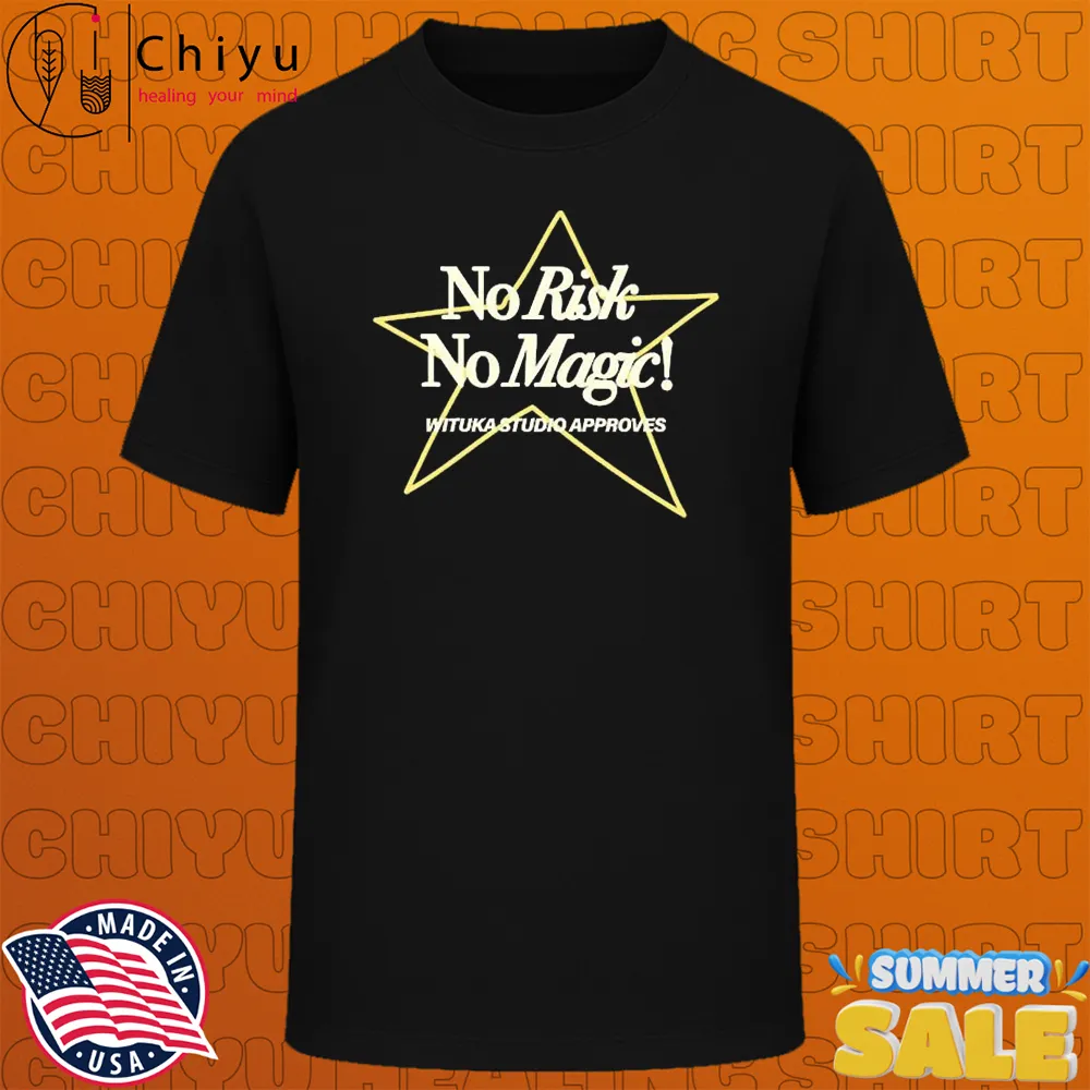 No Risk No Magic Wituka Star T-shirts