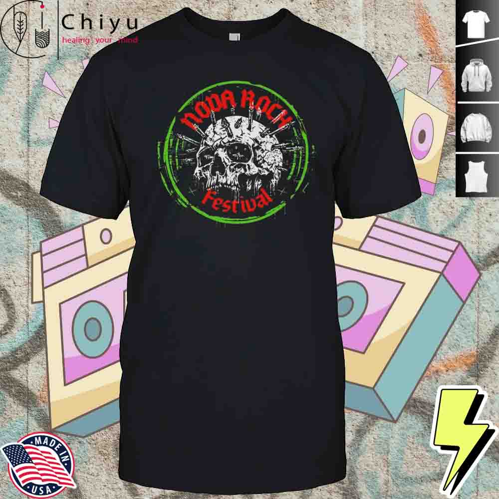 Nova Rock 2025 At Pannonia Fields In Nickelsdorf Austria On June 11-14 2025 Acid Skull Shirt