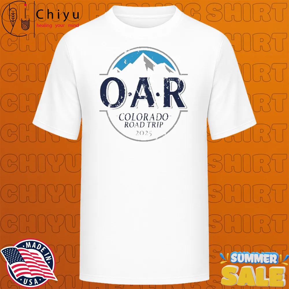 O.A.R. Of A Revolution Colorado Road Trip 2025 Brew T-shirts
