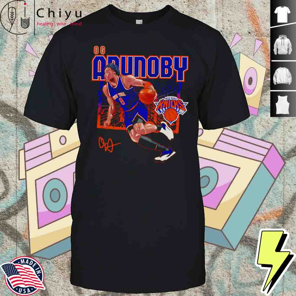 OG Anunoby New York Knicks Shattered Shirt