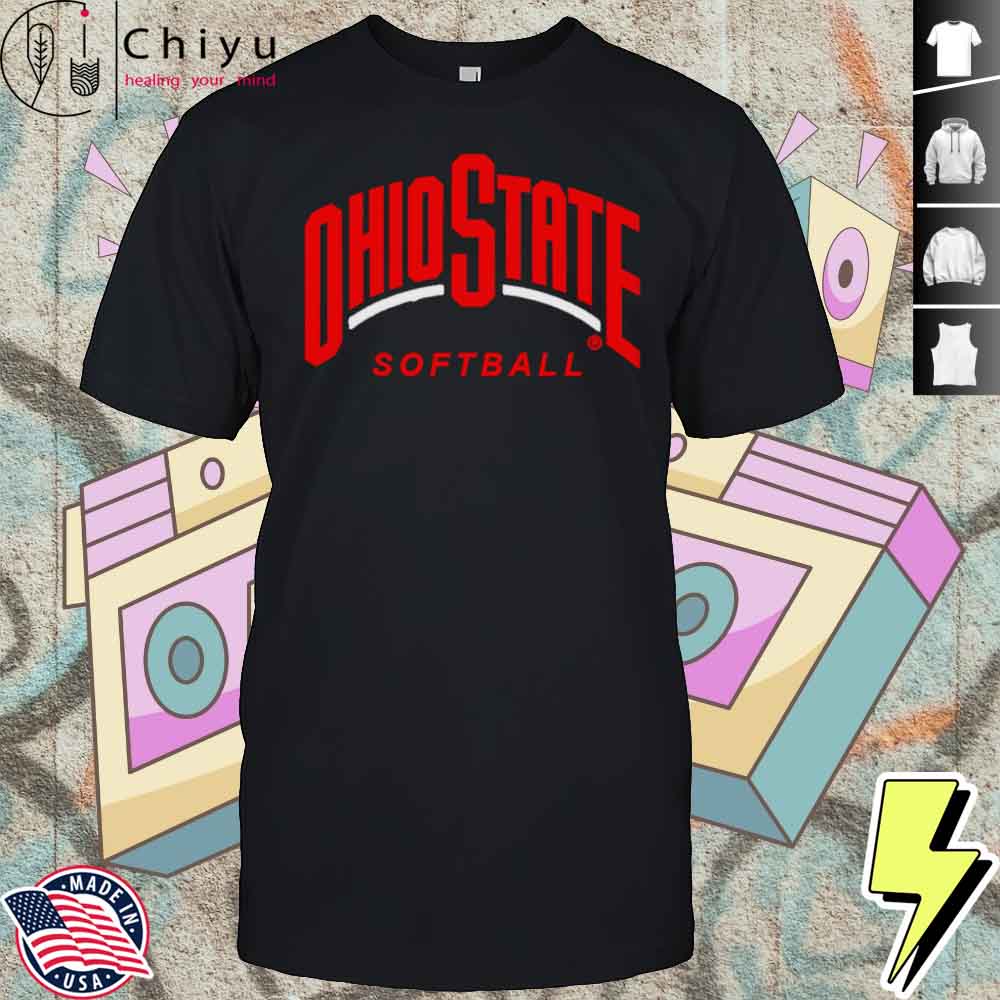 OSU Softball Logo Stack Hoodie OSU Softball Logo Stack Hoodie