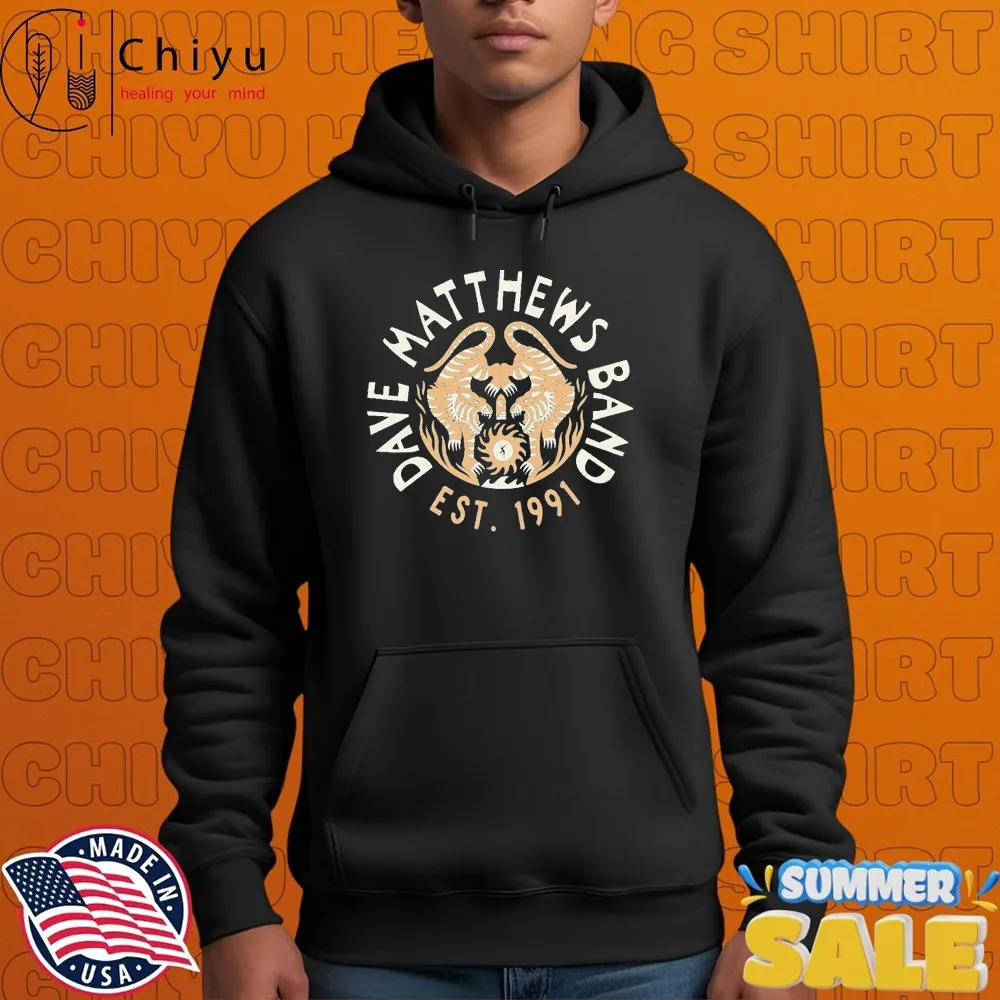 Official Dave Matthews Band Tigers Est 1991 T-shirts Official Dave Matthews Band Tigers Est 1991 T-shirts