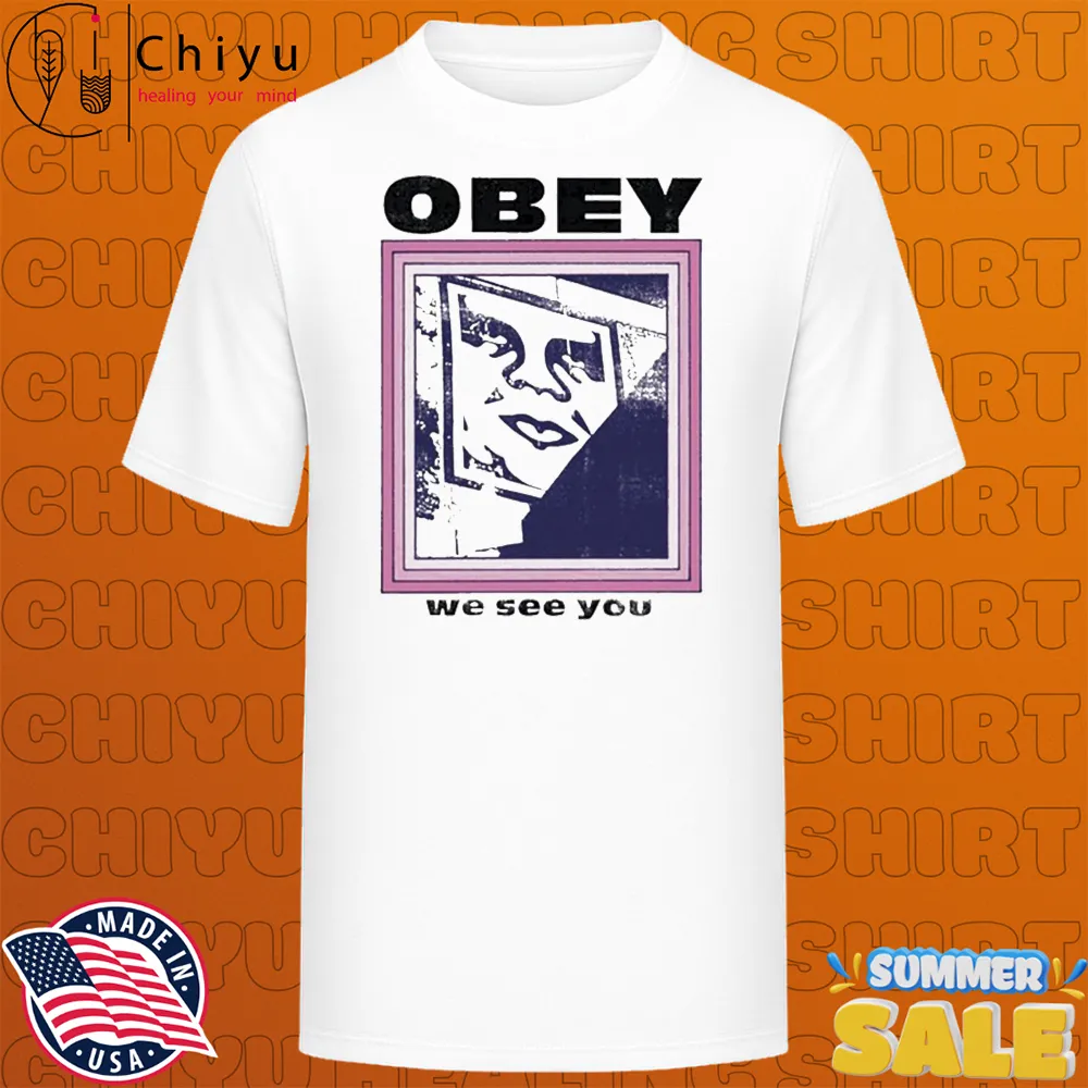 Official Obey We See You T-shirts