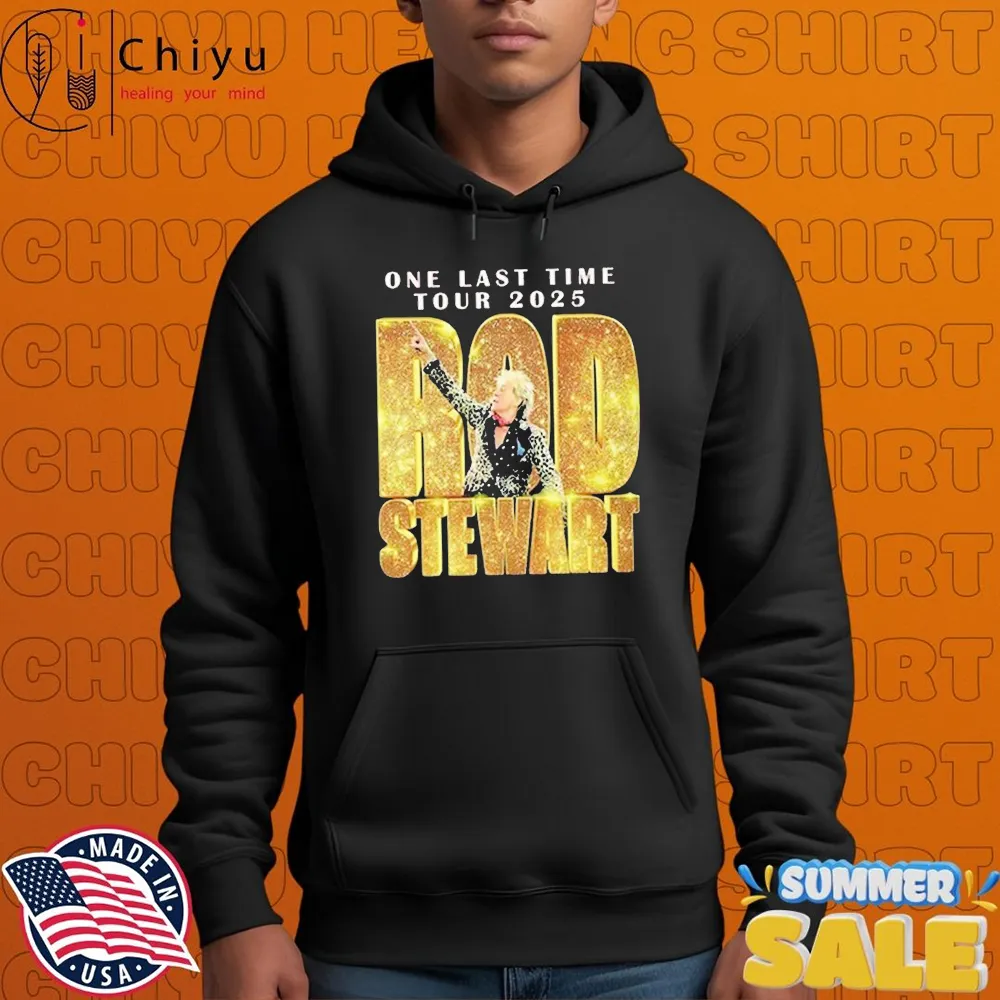 Official Rod Stewart One Last Time Tour 2025 T-shirts Official Rod Stewart One Last Time Tour 2025 T-shirts