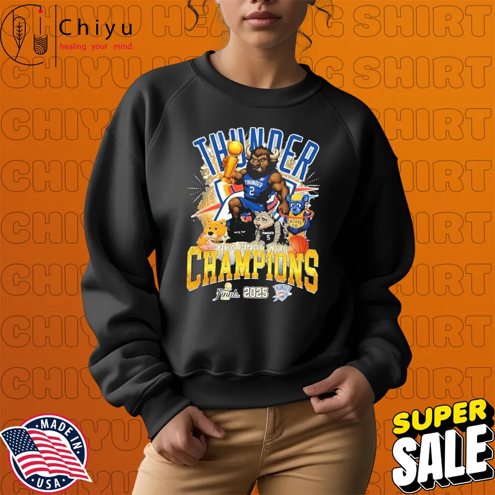 Oklahoma City Thunder NBA Champions Sweatshirt Oklahoma City Thunder NBA Champions Sweatshirt