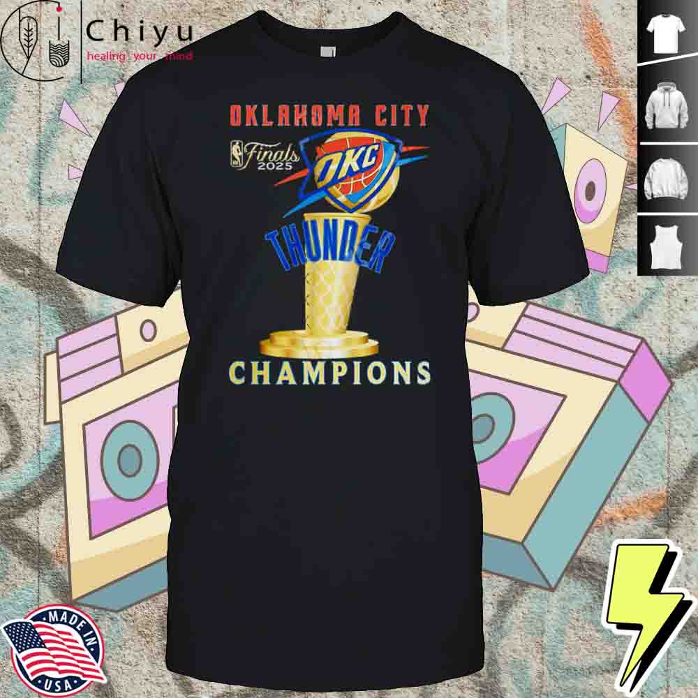 Oklahoma City Thunder Finals 2025 Champions Limited Shirt