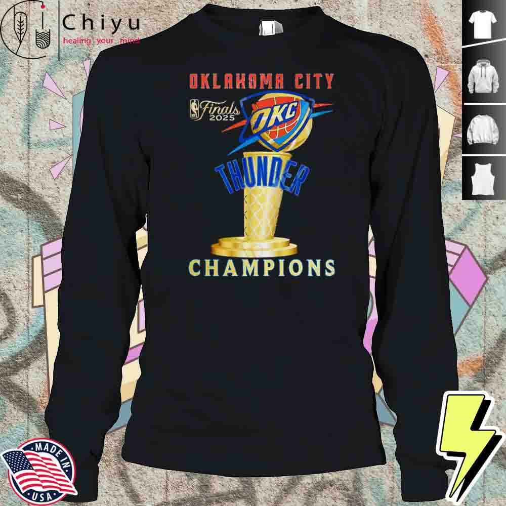 Oklahoma City Thunder Finals 2025 Champions Limited Shirt Oklahoma City Thunder Finals 2025 Champions Limited Shirt