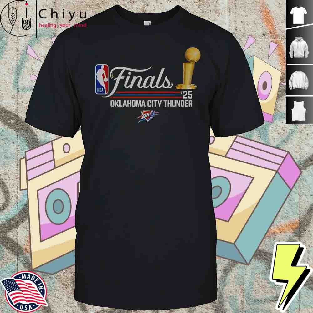 Oklahoma City Thunder NBA Finals Script T-Shirt