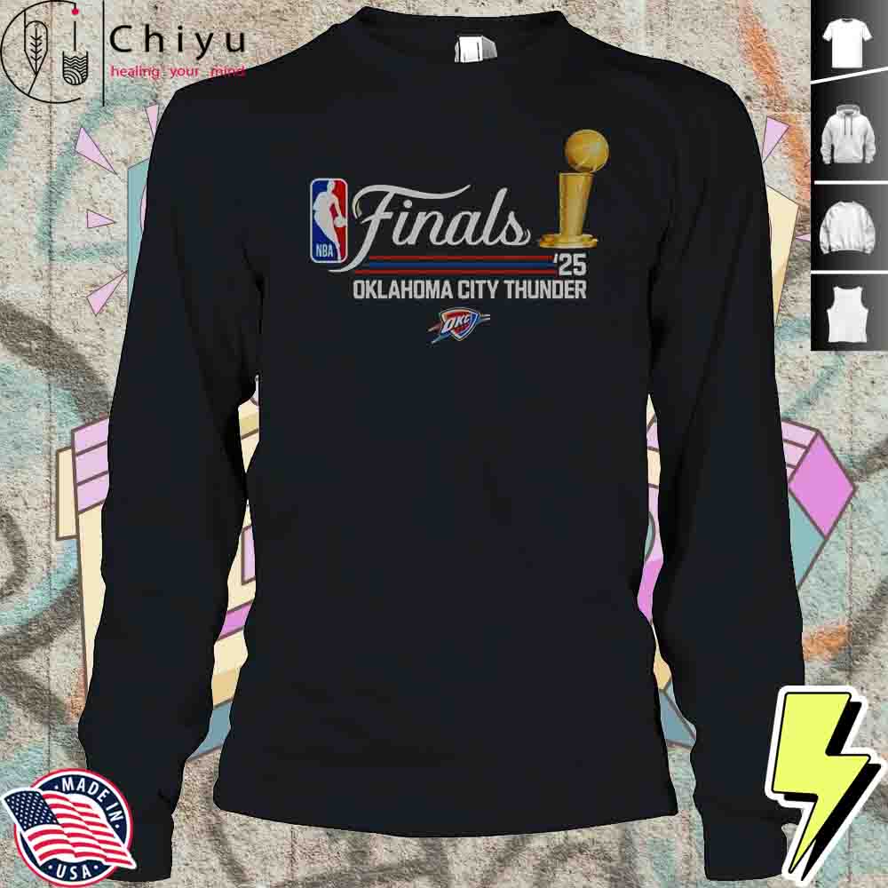 Oklahoma City Thunder NBA Finals Script T-Shirt Oklahoma City Thunder NBA Finals Script T-Shirt