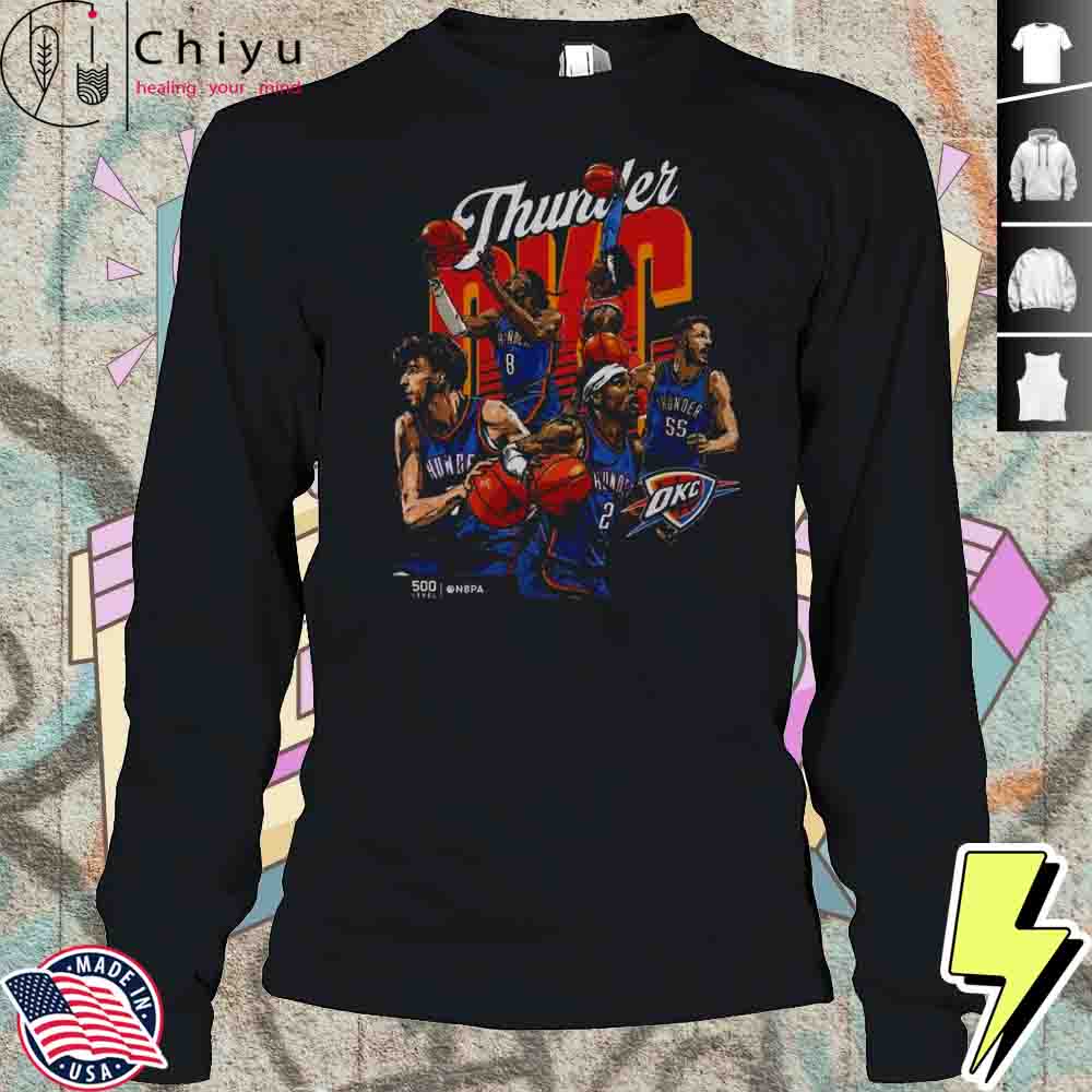 Oklahoma City Thunder Starting 5 Shirt Oklahoma City Thunder Starting 5 Shirt
