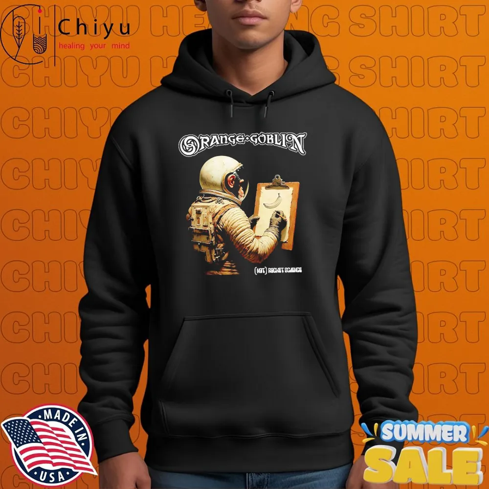Orange Goblin Not Rocket Science Banana Monkey T-shirts Orange Goblin Not Rocket Science Banana Monkey T-shirts