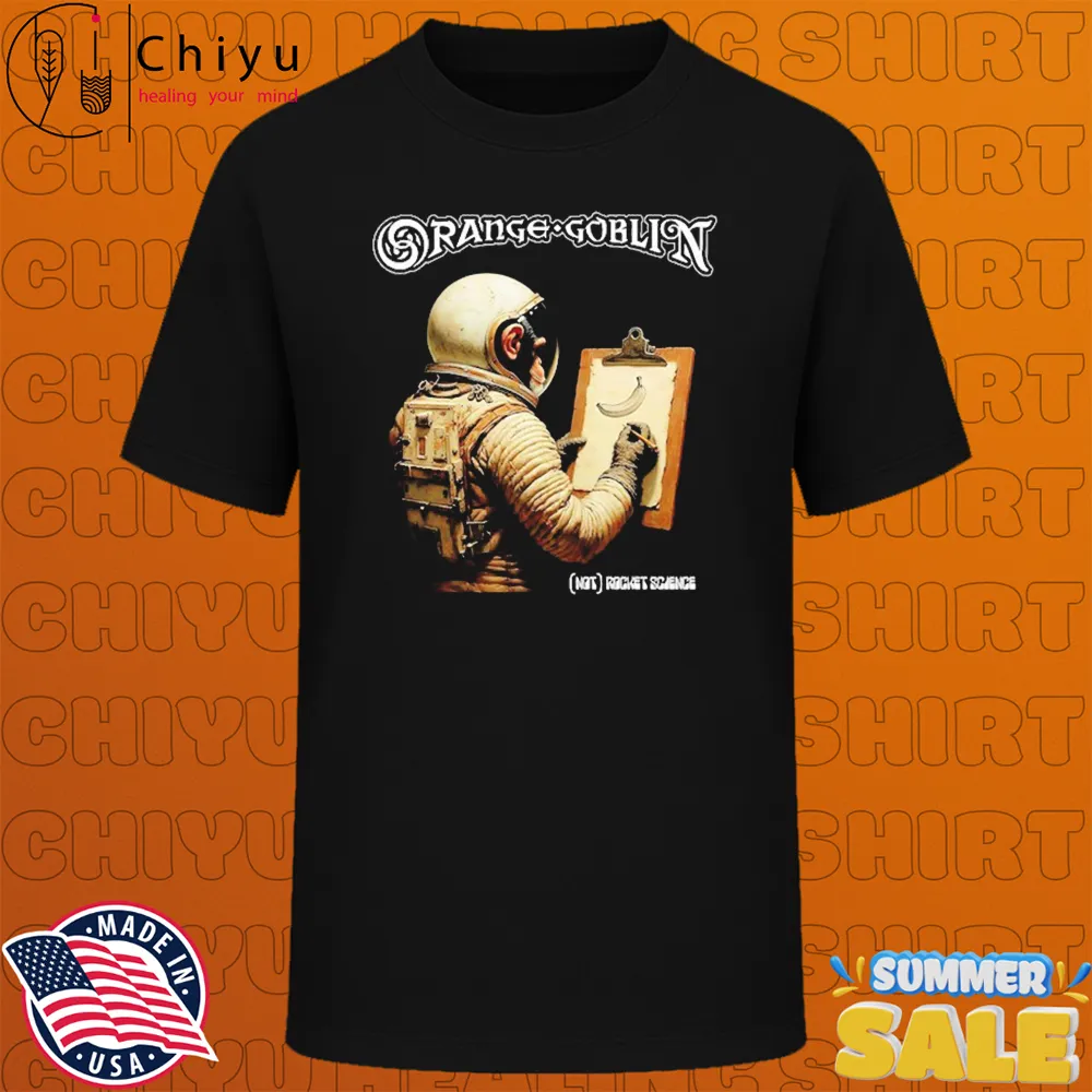 Orange Goblin Not Rocket Science Banana Monkey T-shirts Orange Goblin Not Rocket Science Banana Monkey T-shirts
