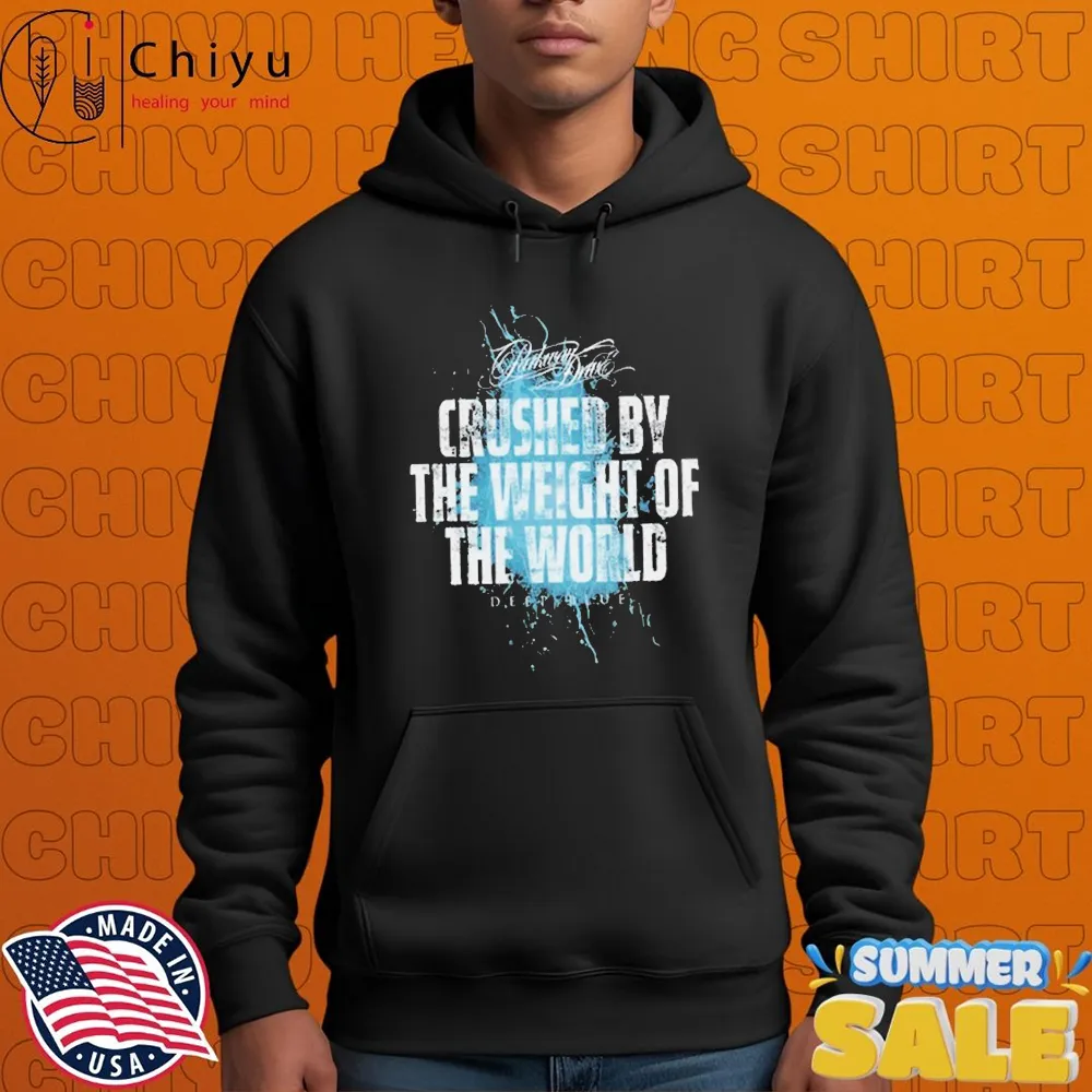 Parkway Drive Crushed By The Weight Of The World Deep Blue T-Shirts Parkway Drive Crushed By The Weight Of The World Deep Blue T-Shirts