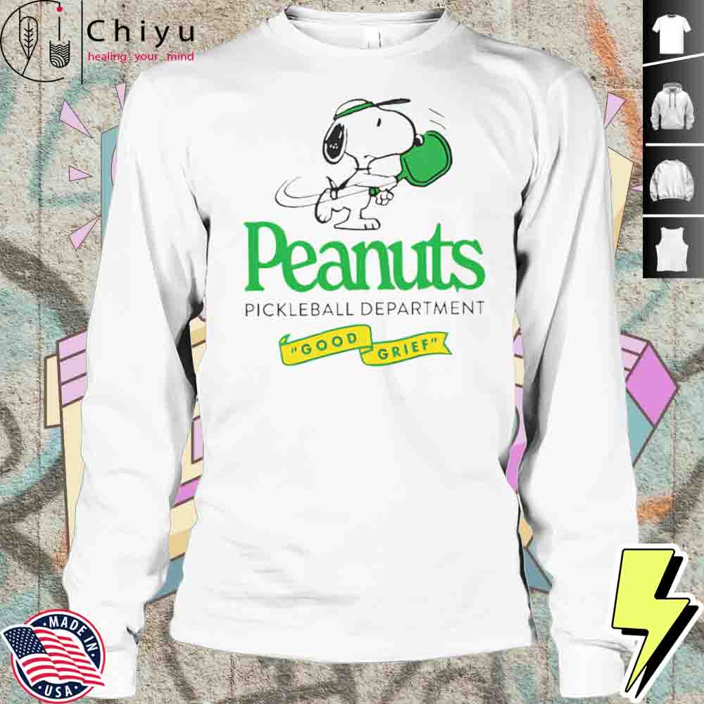 Peanuts Pickleball Department Shirt Peanuts Pickleball Department Shirt