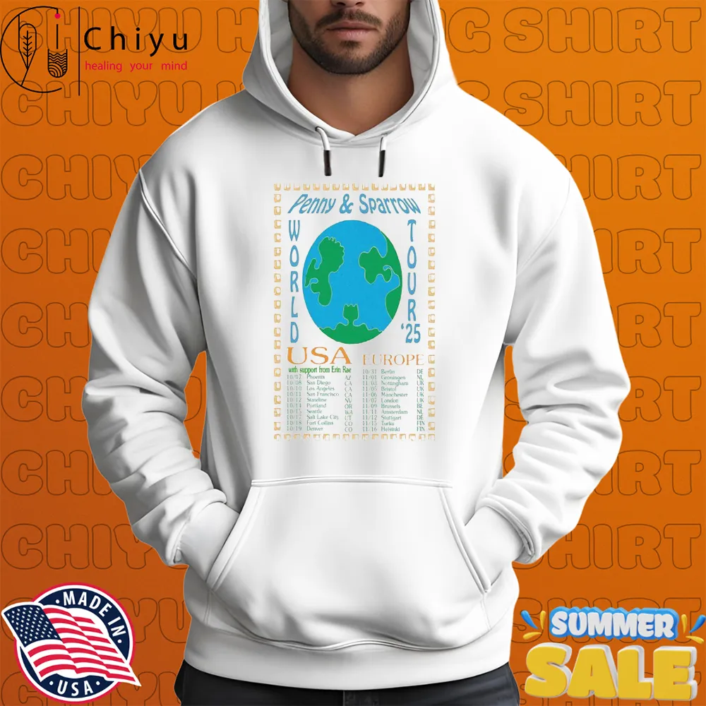 Penny & Sparrow USA Europe World Tour 2025 Dates T-shirts Hoodie Penny & Sparrow USA Europe World Tour 2025 Dates T-shirts Hoodie