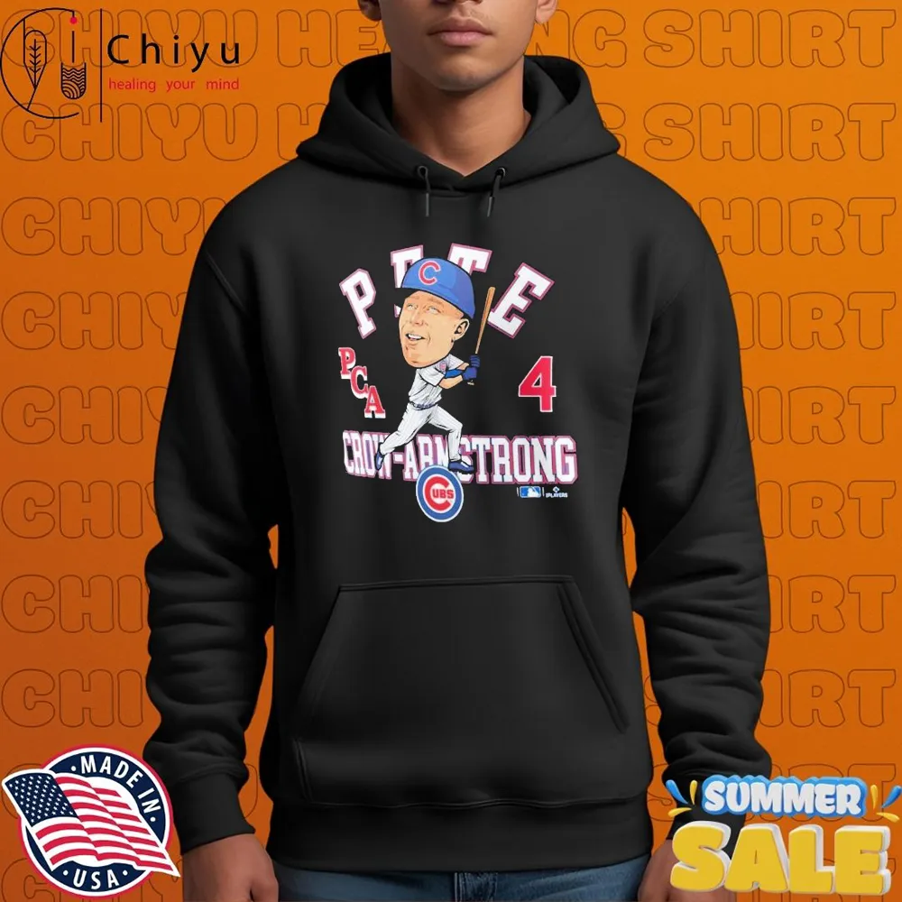 Pete Crow-Armstrong Chicago Cubs Hometown Caricature T-Shirts Pete Crow-Armstrong Chicago Cubs Hometown Caricature T-Shirts