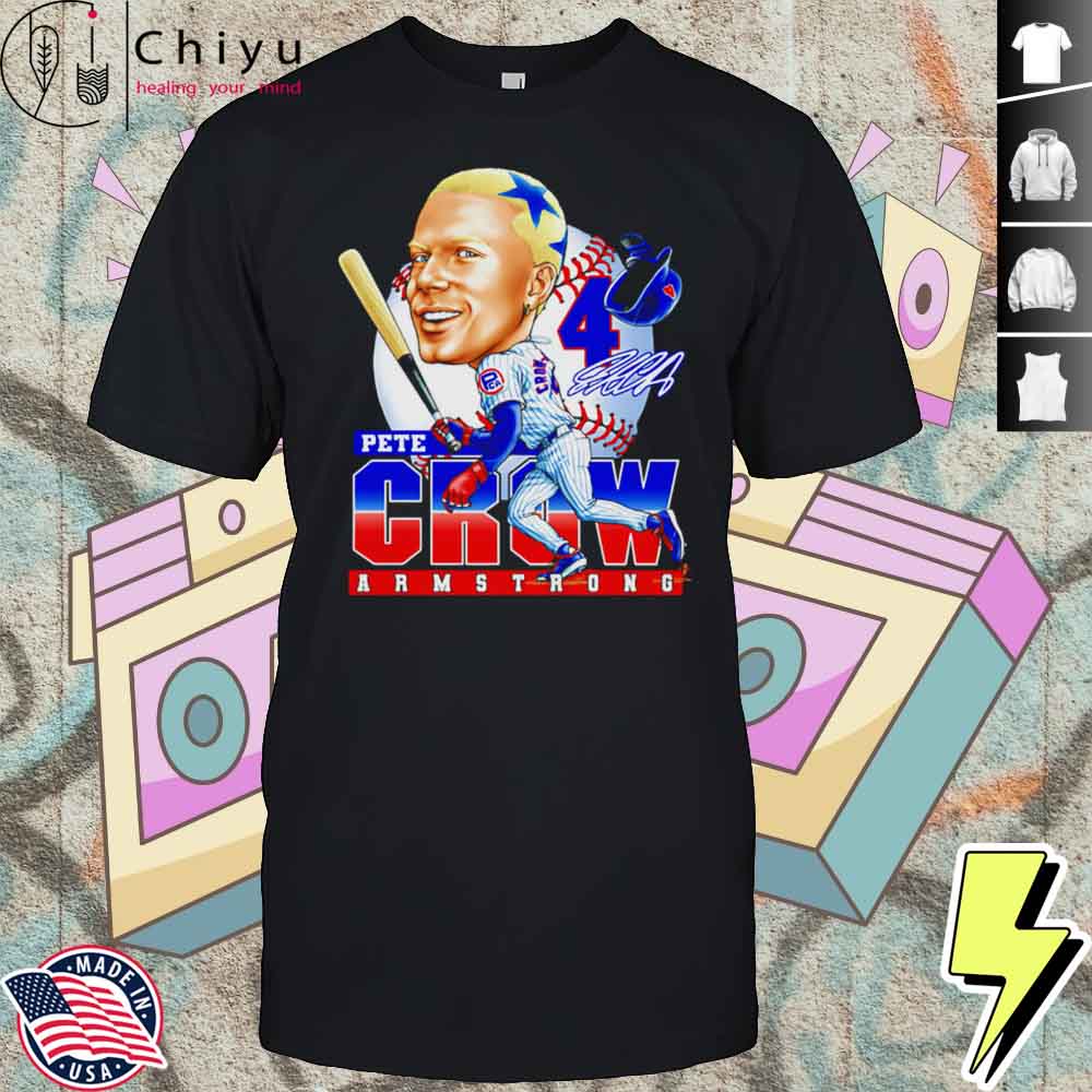 Pete Crow-Armstrong Chicago Cubs PCA Blue Star Cartoon Caricature Shirt Hoodie Pete Crow-Armstrong Chicago Cubs PCA Blue Star Cartoon Caricature Shirt Hoodie