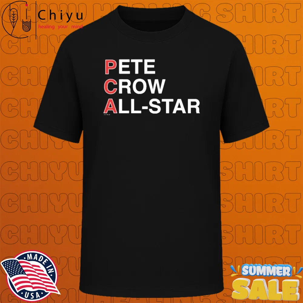 Pete Crow-Armstrong Chicago Cubs PCA Pete Crow All-Star T-Shirts Pete Crow-Armstrong Chicago Cubs PCA Pete Crow All-Star T-Shirts