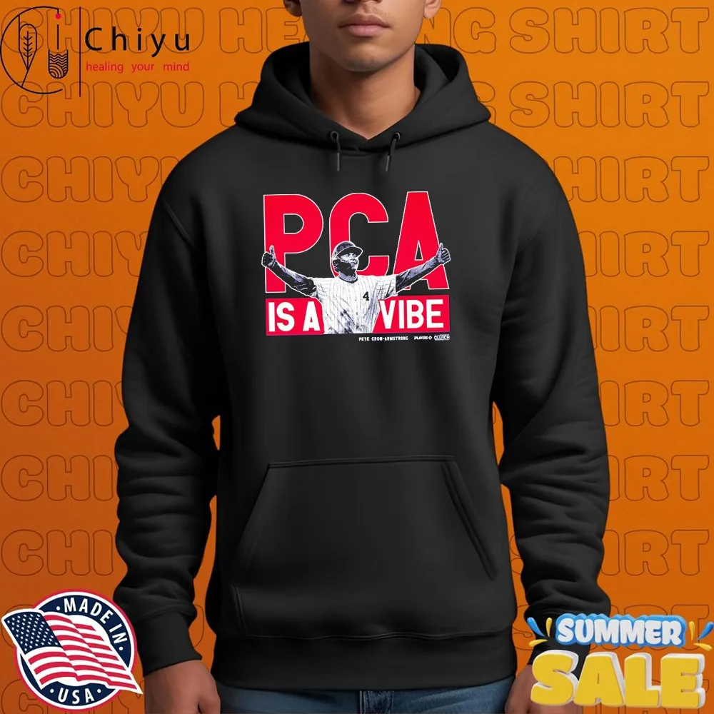 Pete Crow-Armstrong PCA Is A Vibe Thumb T-shirt Pete Crow-Armstrong PCA Is A Vibe Thumb T-shirt