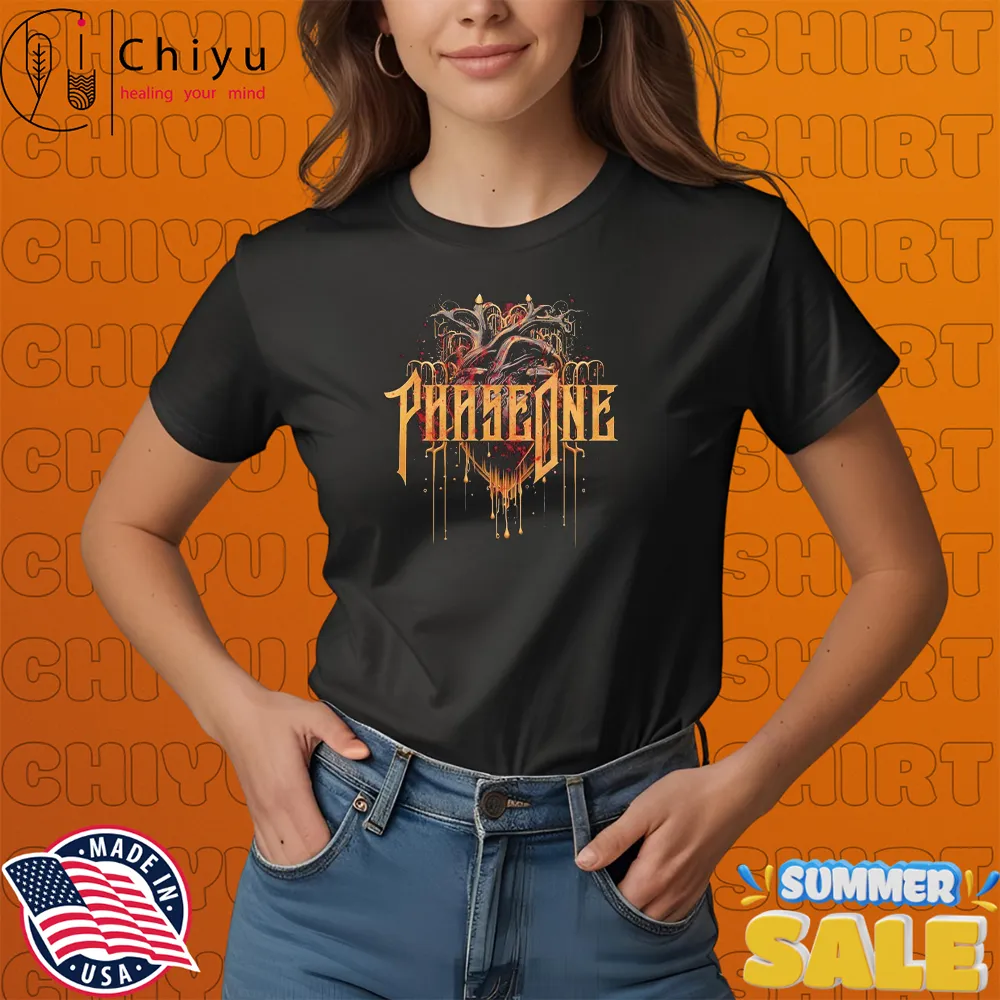 PhaseOne Heart Of Gold T-shirts PhaseOne Heart Of Gold T-shirts