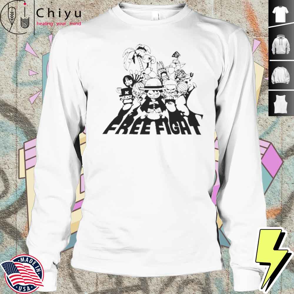 Piece Straw Hat Crew Free Fight Shirt