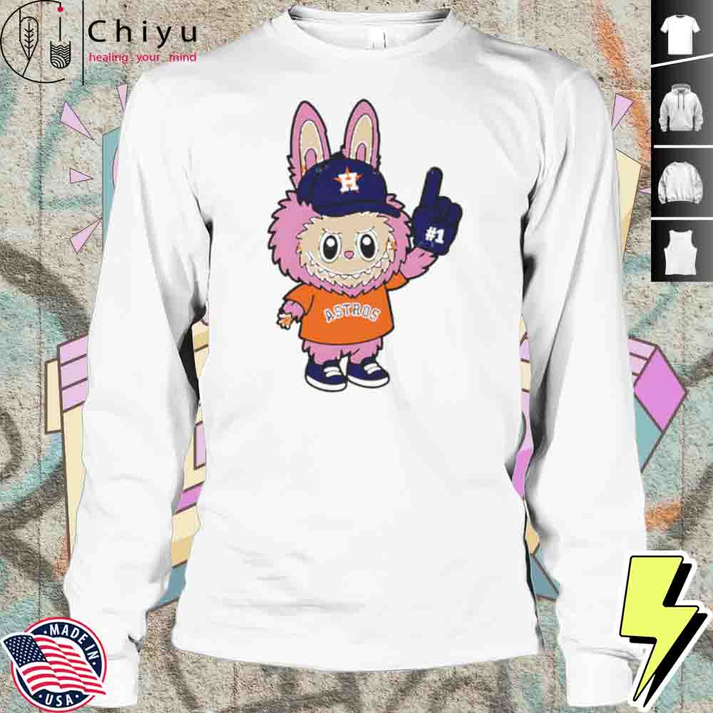 Pink Labubu Houston Astros Labubu MLB Baseball Shirt Pink Labubu Houston Astros Labubu MLB Baseball Shirt