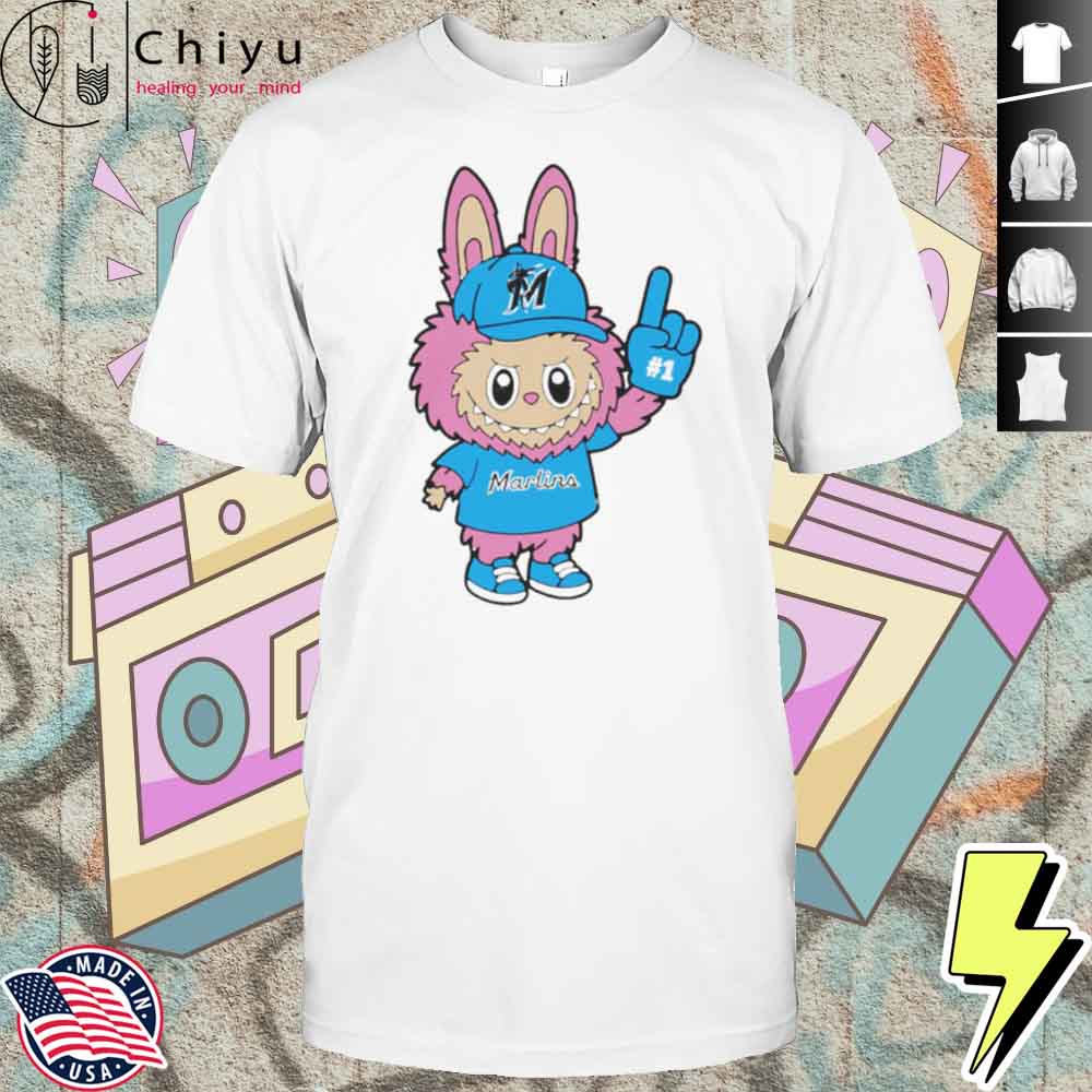 Pink Labubu Miami Marlins Labubu MLB Baseball Shirt Hoodie Pink Labubu Miami Marlins Labubu MLB Baseball Shirt Hoodie