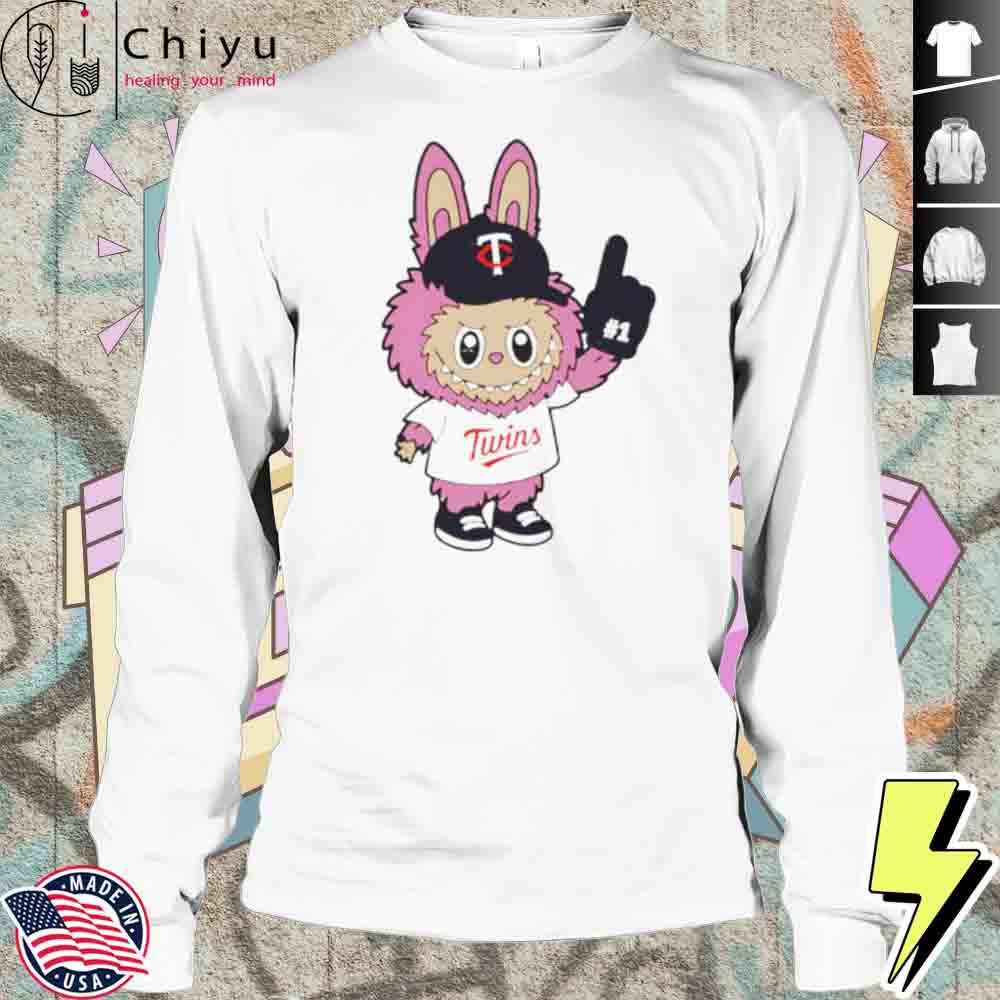 Pink Labubu Minnesota Twins Labubu MLB Baseball Shirt Pink Labubu Minnesota Twins Labubu MLB Baseball Shirt