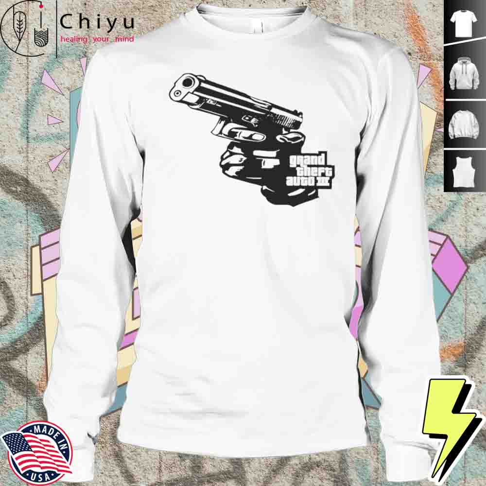 Pistol Grand Theft Auto III Shirt Pistol Grand Theft Auto III Shirt