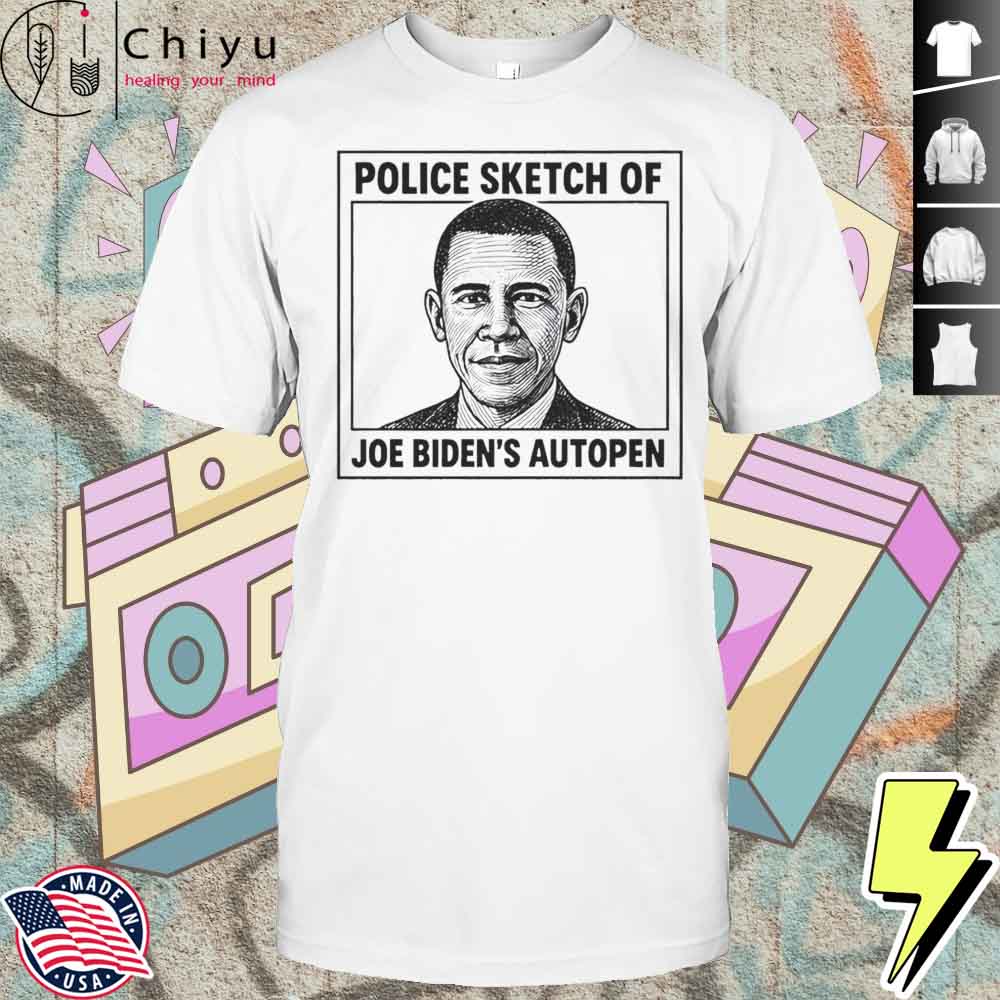 Police Sketch Of Joe Bidens Autopen Shirt