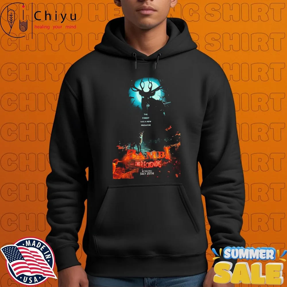 Poohniverse Bambi The Reckoning Only In Theatres T-shirt Poohniverse Bambi The Reckoning Only In Theatres T-shirt