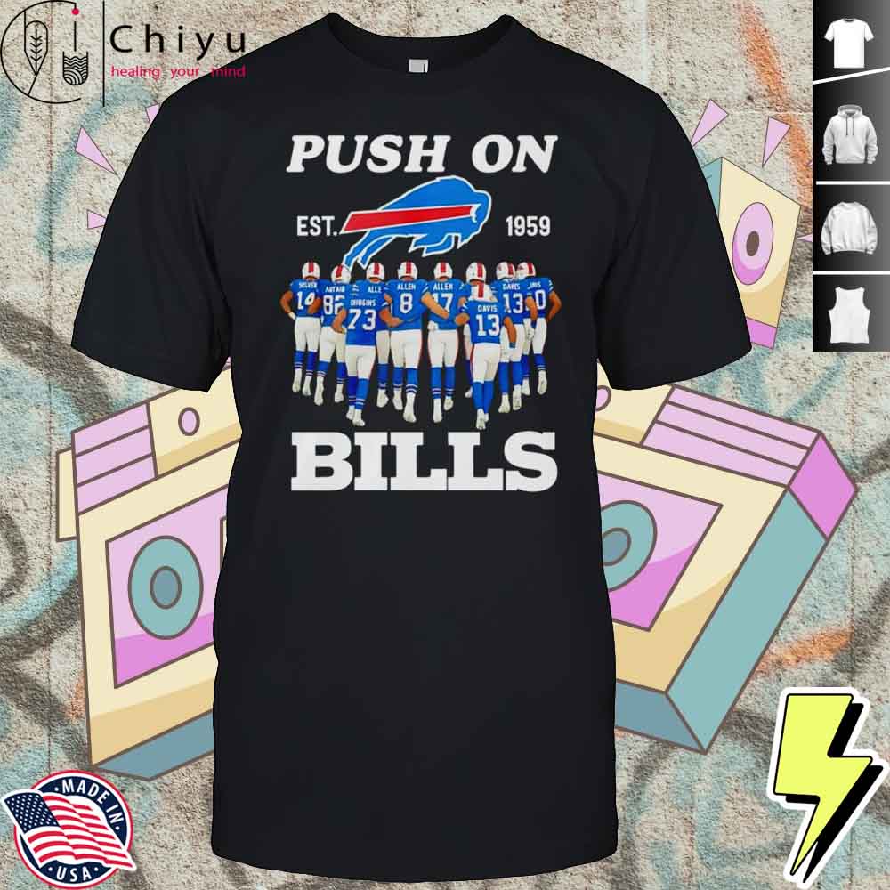 Push On Bills 1959 Hoodie Push On Bills 1959 Hoodie