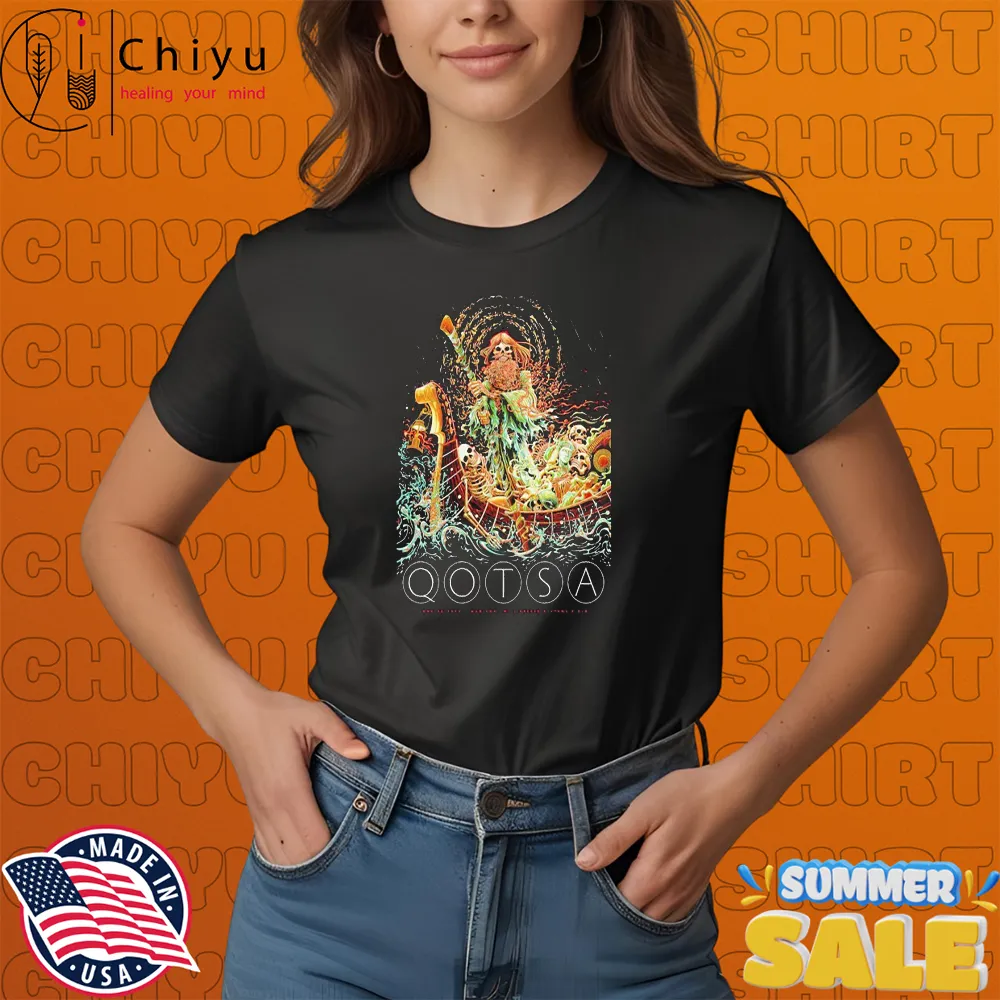Queens Of The Stone Age June 20 2025 Breese Stevens Field In Madison WI T-Shirts Queens Of The Stone Age June 20 2025 Breese Stevens Field In Madison WI T-Shirts
