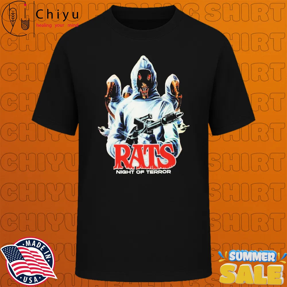Rats Night Of Terror Horror Movie T-shirts