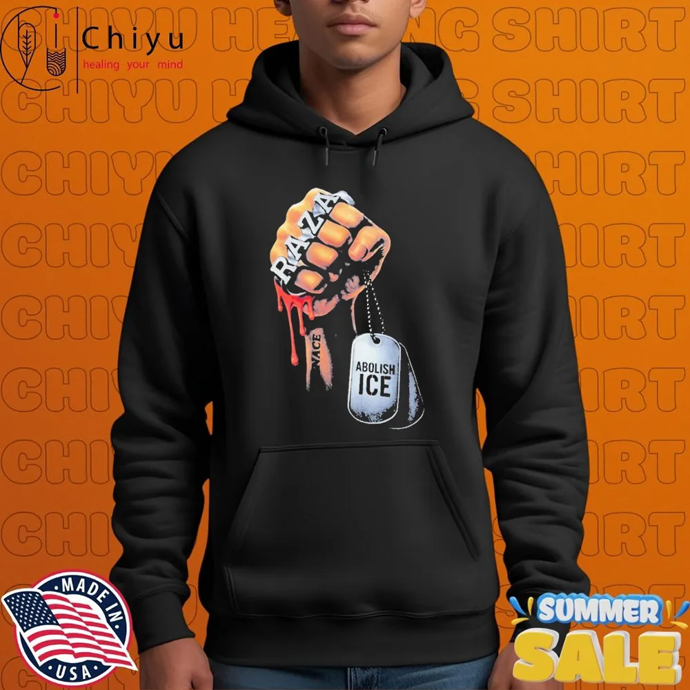 Raza Abolish Ice Hand T-shirts Raza Abolish Ice Hand T-shirts