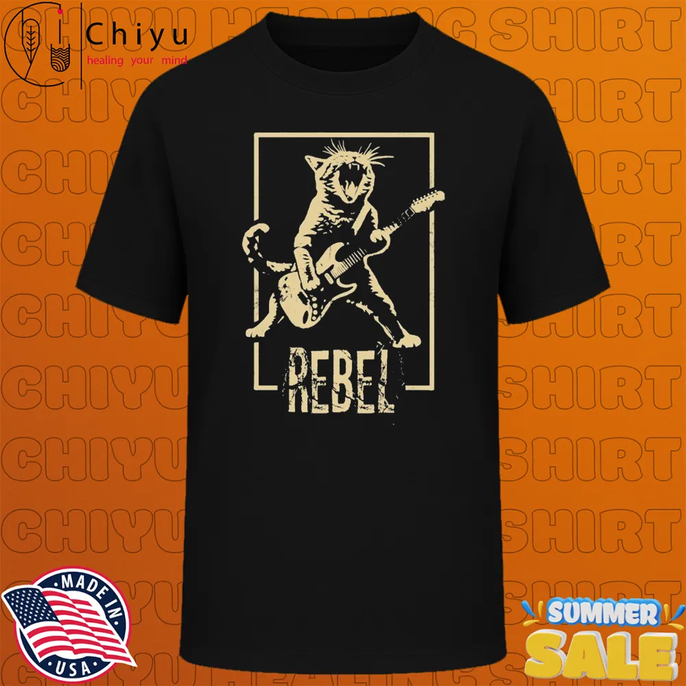 Rebel Kitty Cat T-shirt Rebel Kitty Cat T-shirt