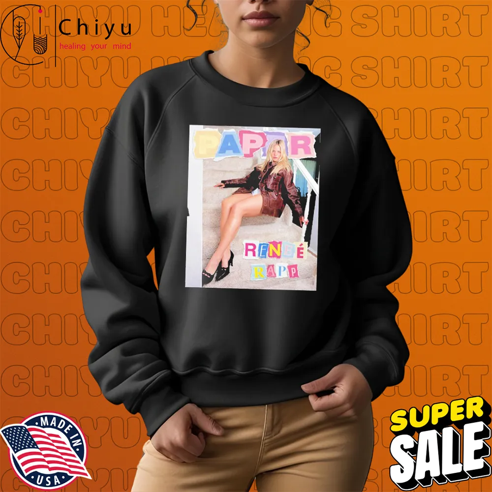 Renee Rapp On The Cover Of Paper Magazine Sweatshirt Renee Rapp On The Cover Of Paper Magazine Sweatshirt