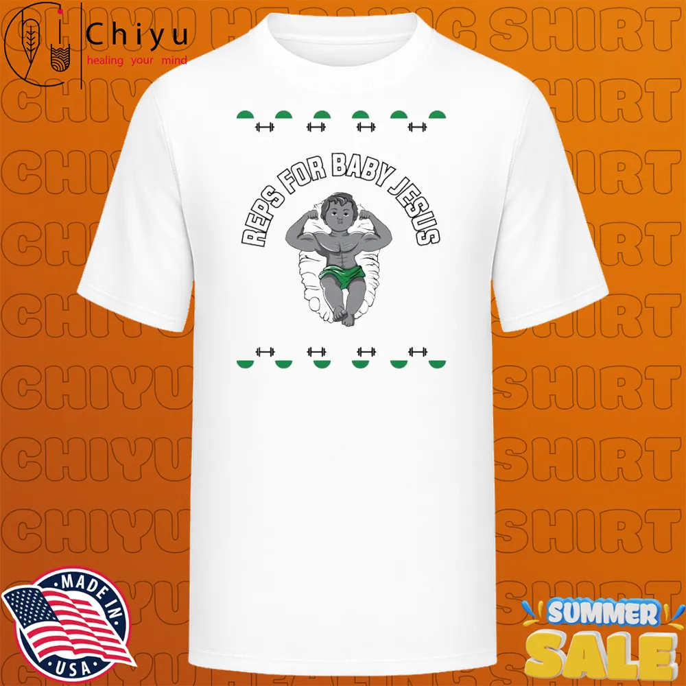 Reps For Baby Jesus X-Mas Ugly Christmas Dom Mazzetti T-shirts