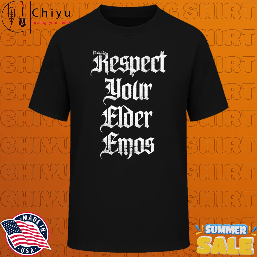 Respect Your Elder Emos T-shirts