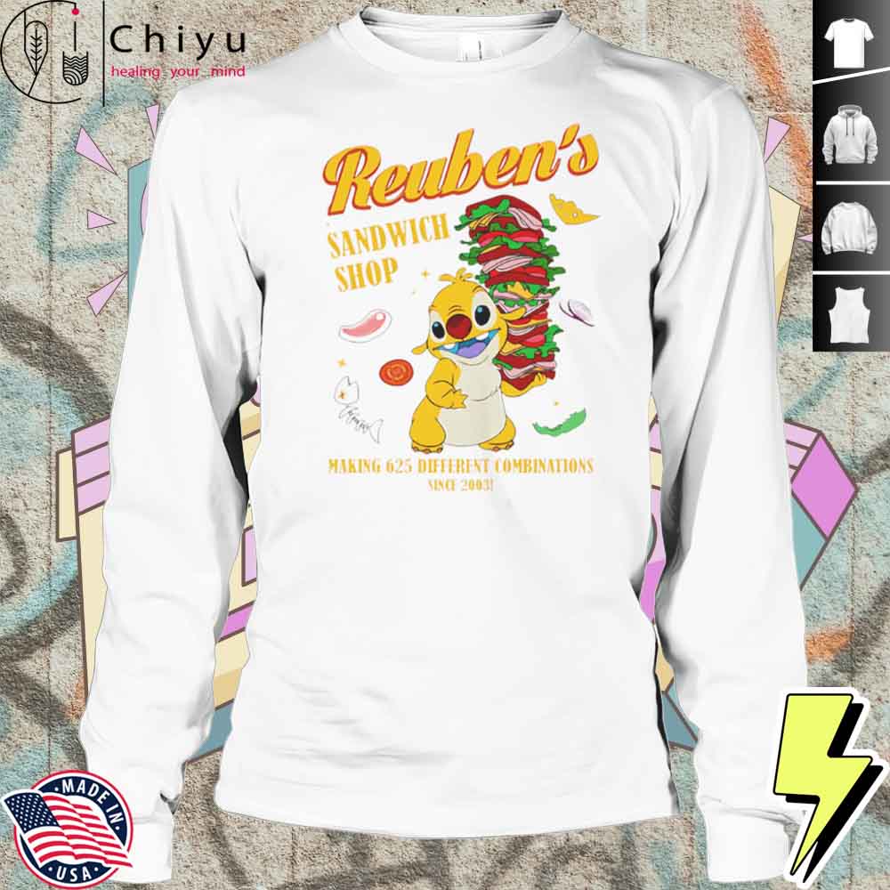 Reubens Sandwich Shop Haring 625 Different Combinations Shirt Reubens Sandwich Shop Haring 625 Different Combinations Shirt