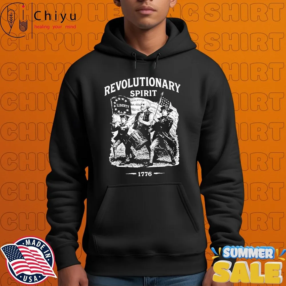 Revolutionary Spirit Liberty 1776 American Flag T-shirts Revolutionary Spirit Liberty 1776 American Flag T-shirts
