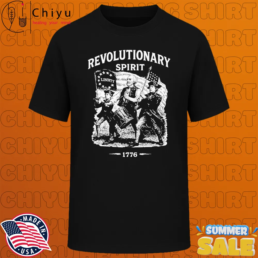 Revolutionary Spirit Liberty 1776 American Flag T-shirts Revolutionary Spirit Liberty 1776 American Flag T-shirts