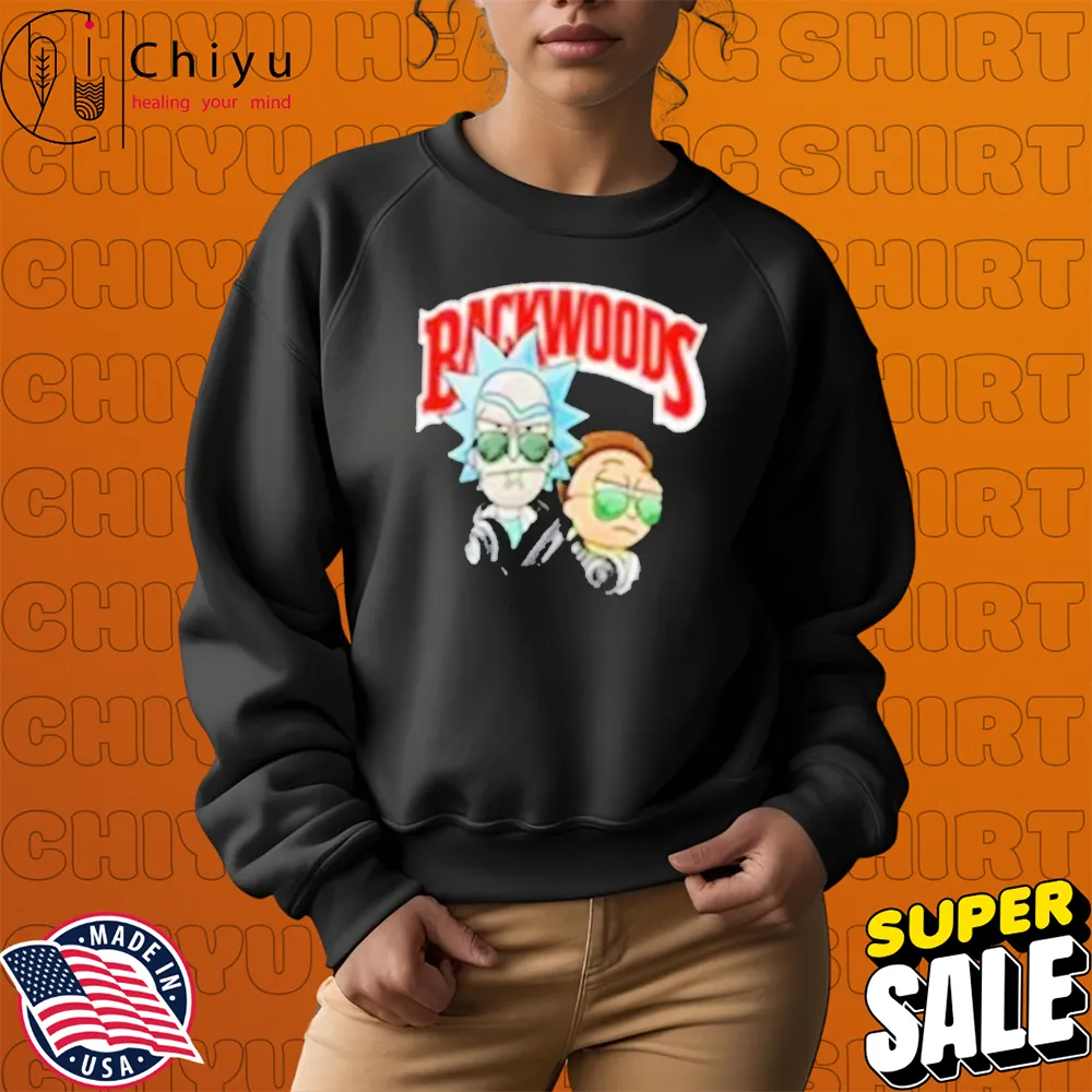 Rick And Morty Backwoods Sweatshirt Rick And Morty Backwoods Sweatshirt