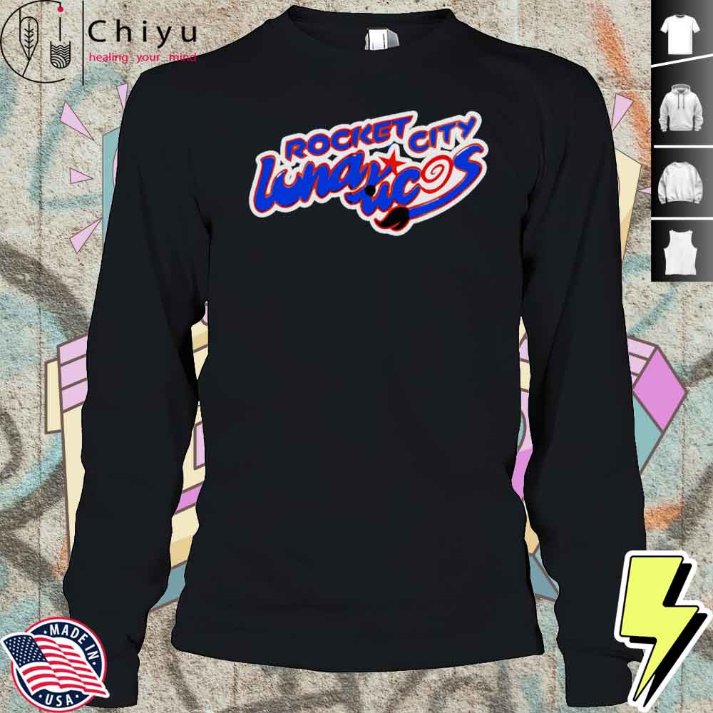 Rocket City Trash Pandas X Lunaticos Baseball Shirt Rocket City Trash Pandas X Lunaticos Baseball Shirt