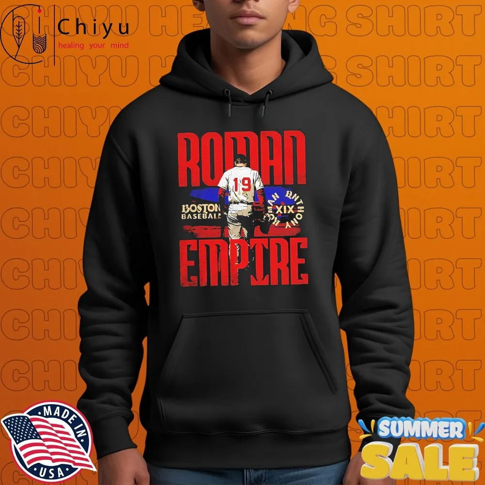Roman Anthony Boston Red Sox Roman Empire Stadium T-Shirts Roman Anthony Boston Red Sox Roman Empire Stadium T-Shirts