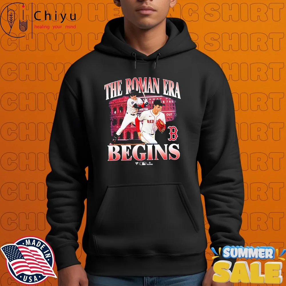 Roman Anthony The Roman Era Begins Boston Red Sox Player Hoodie Roman Anthony The Roman Era Begins Boston Red Sox Player Hoodie