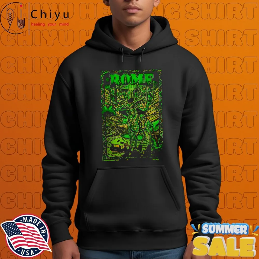 Rome In Red Rocks Amphitheatre 2025 Deer T-shirts Rome In Red Rocks Amphitheatre 2025 Deer T-shirts